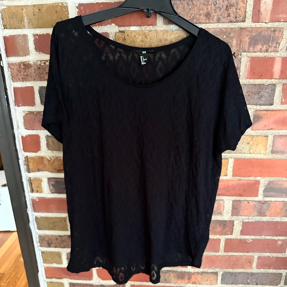 H&M sheer top